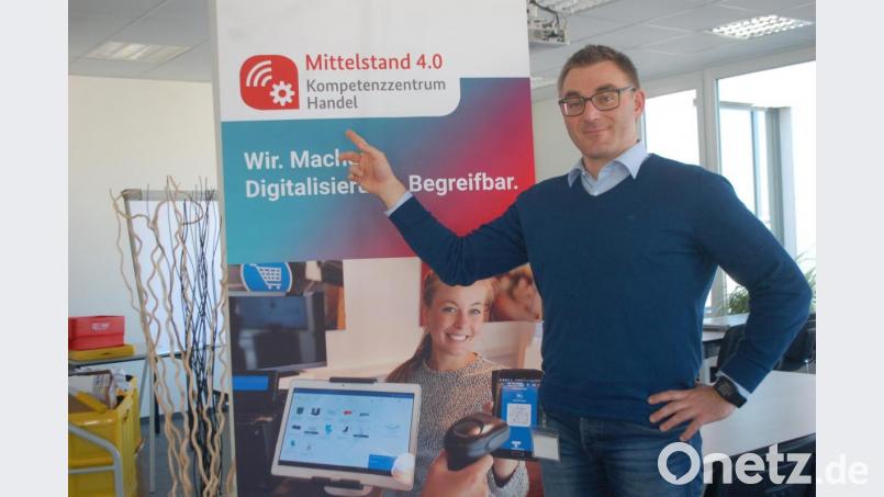 Georg Wittmann ist einer von zwei Geschäftsführern des 4.0-Kompetenzzentrums Handel. 	Bild: gib Bild: gib