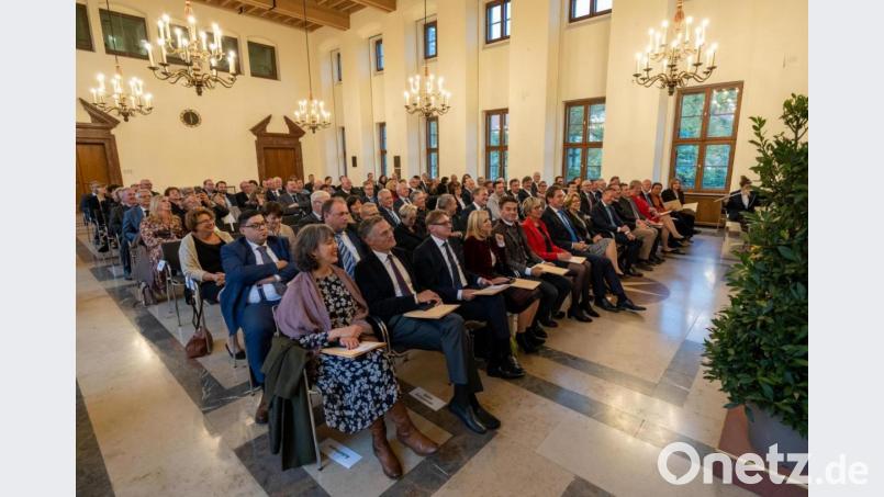 Ehrung Mehler. Bild: © StMWi/E. Neureuther