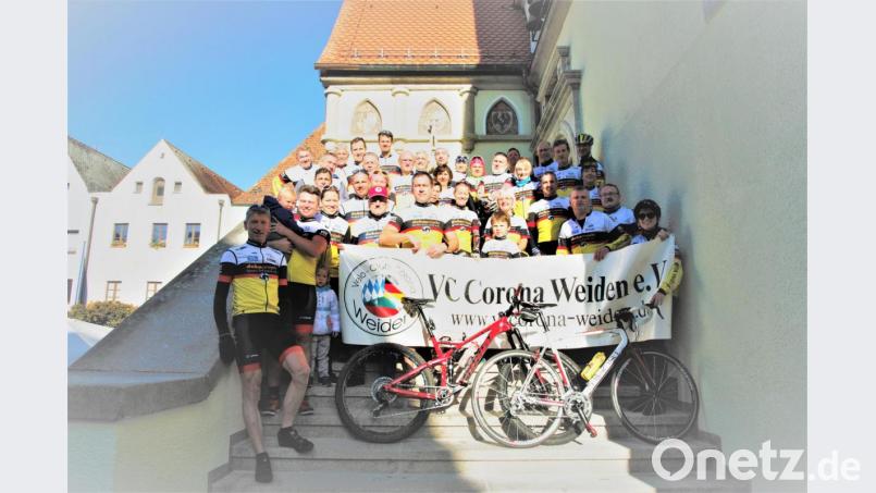 Die Radlfahrer des VC Corona Weiden beenden ihre Saison mit ihrer Abschlusstour. Bild: exb/Renate Löw