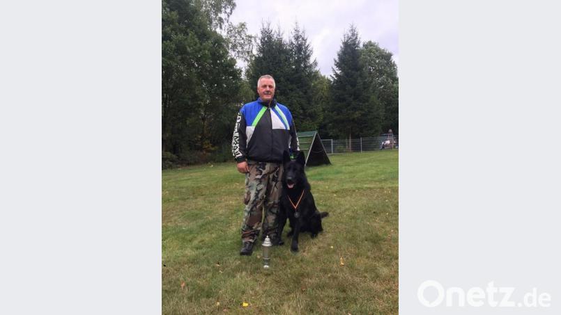 Peter Kreuzer, Herbstmeister, mit „Err vom Bodendicker Wald“. Bild: exb