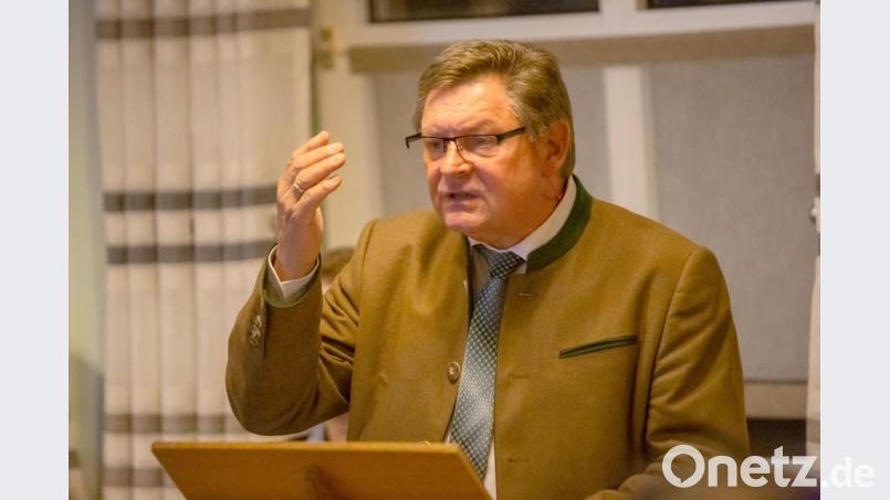 Staatssekretär Gerhard Eck. Bild: ckl