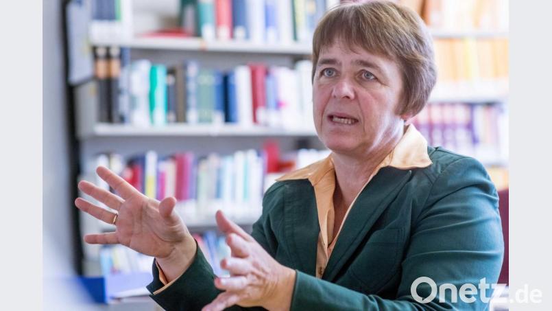 Die Vorsitzende des Vereins Donum Vitae in Bayern, Die Vorsitzende von DonumVitae Bayern, Sabine Demel. Bild: Armin Weigel/dpa