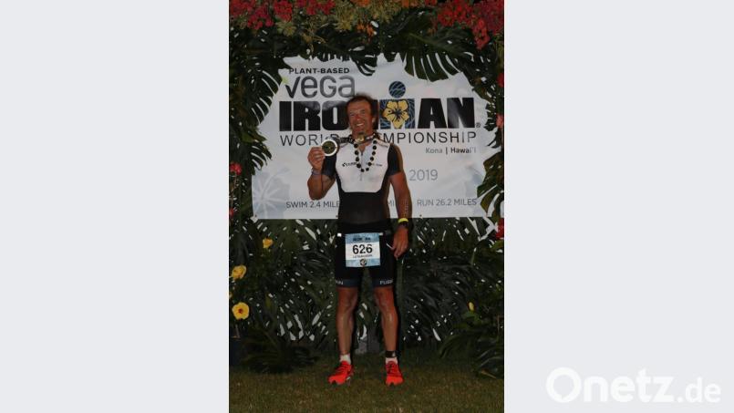 Lothar Richthammer beim Ironman Hawaii 2019 Bild: FinisherPics/Richthammer