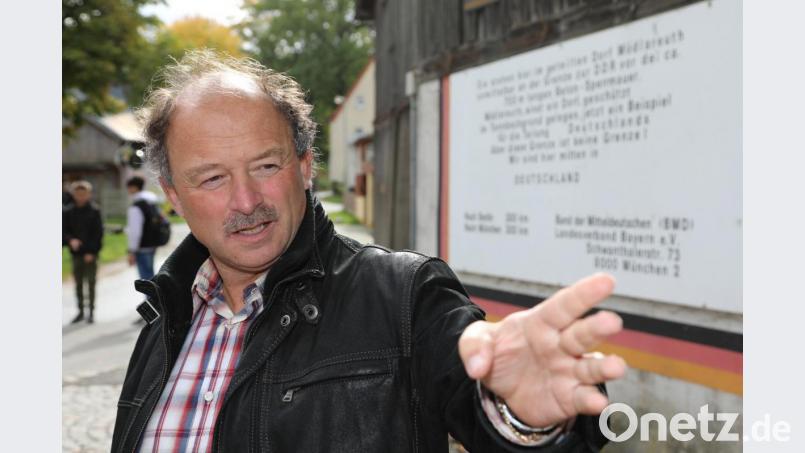 Robert Lebegern aus Weiden leitet das Deutsch-Deutsche Museum in Mödlareuth. Bild: Gerhard Götz