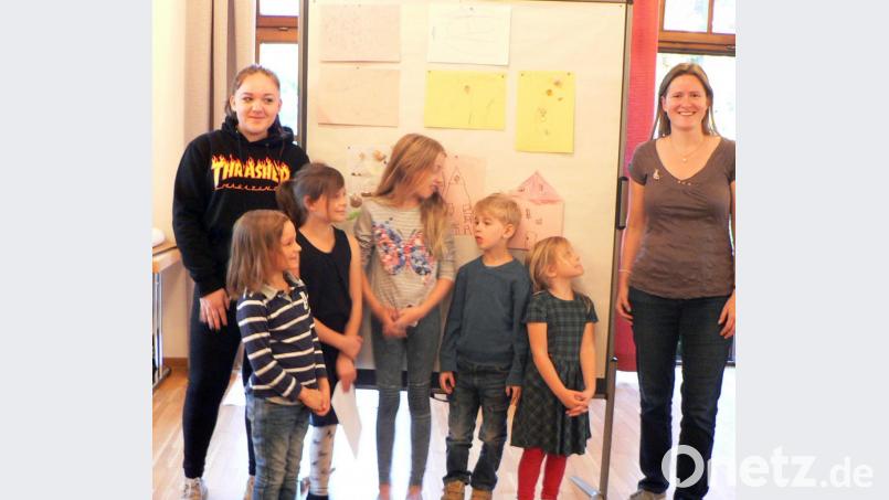 Auch die Jüngsten machen sich Gedanken. Ihr Wunsch sind rythmische Lieder in den Gottesdiensten. Bild: lep