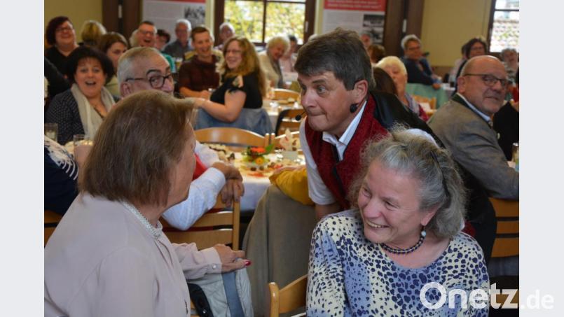 Schau mir in die Augen, Josef „Bäff“ Piendl hatte keinerlei Berührungsängste Bild: jr