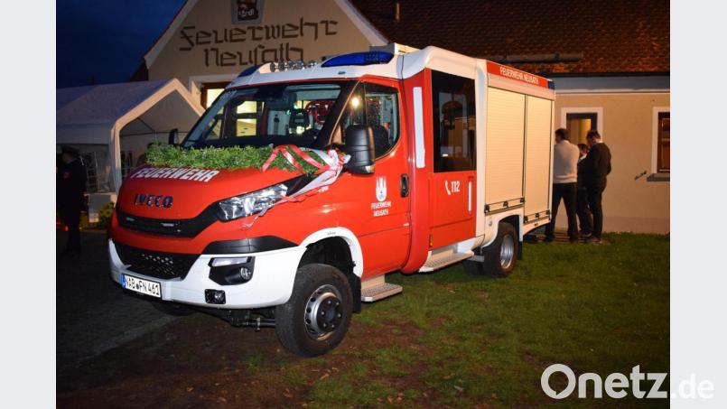 Die Feuerwehr Neusath wurde mit einem neuen TSF-W mit Atemschutz und Allrad ausgerüstet. Bild: bnr