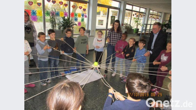 Die Albert-Schweitzer-Grundschule ist eine Schule ohne Rassismus. Bild: Albert-Schweitzer-Gundschule/exb