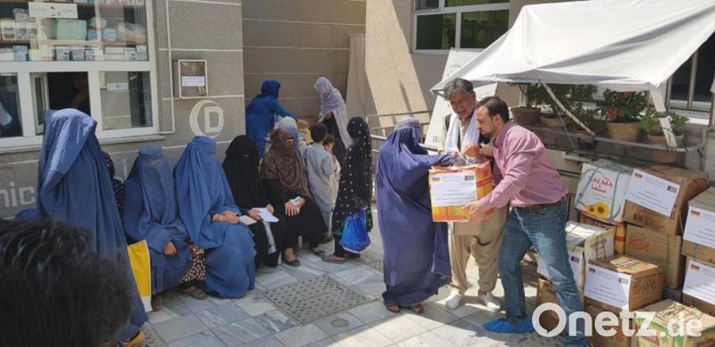 Seit 2017 betreibt die Kinderhilfe Afghanistan in Kabul eine Klinik, an der vorwiegend Frauen und Kinder versorgt werden. Anfang 2019 begann die Kinderhilfe auch die Verteilung von Spezial-Nahrung an bedürftige Mütter. Bild: Kinderhilfe Afghanistan