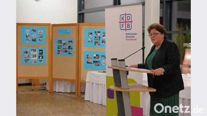 In ihrer Festansprache würdigte Barbara Stamm die Verdienste des Katholischen Frauenbundes. Bild: jzk