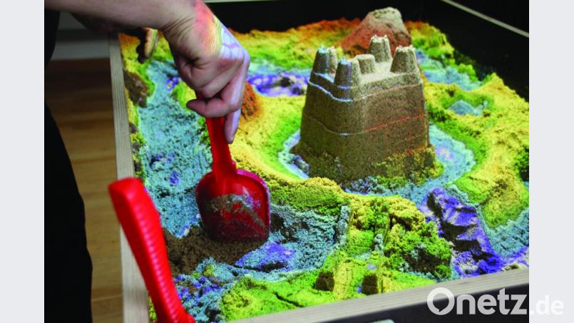 Nicht nur ansehen, sondern auch mitmachen – zum Beispiel bei der virtuellen Sandkiste Bild: exb/OTH