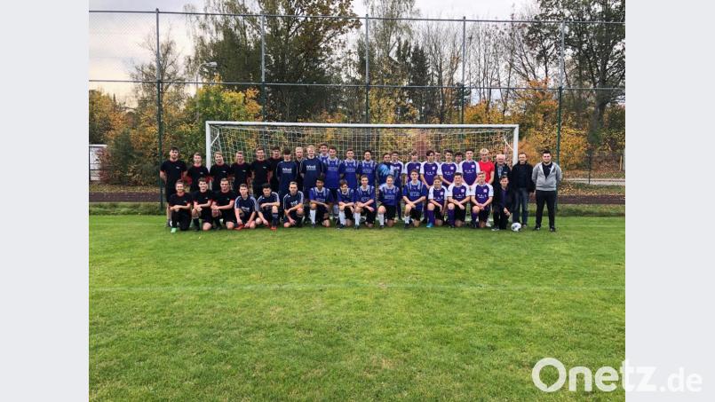 Die vier Mannschaften des Azubi-Cups in Wernberg. Bild: exb