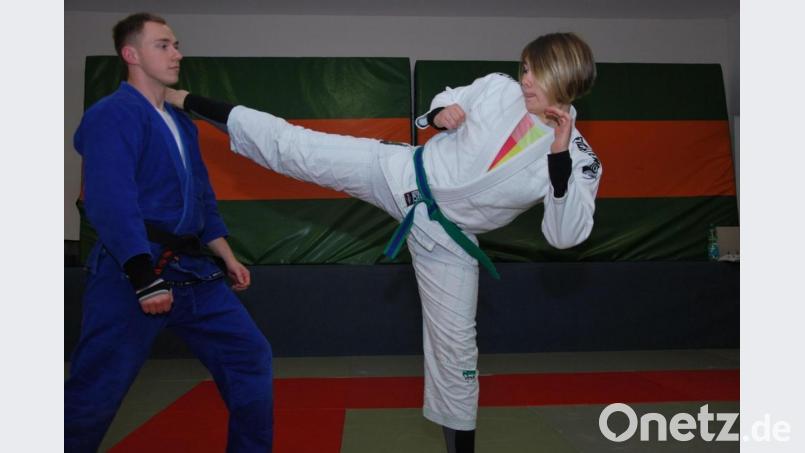 Viola Fritsche beim Training. Bild: gsp