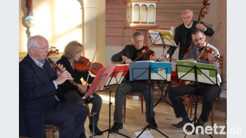 Erstmals mit dabei waren die &quot;Stodlmusikanten&quot; aus Lennesrieth. Bild: kro
