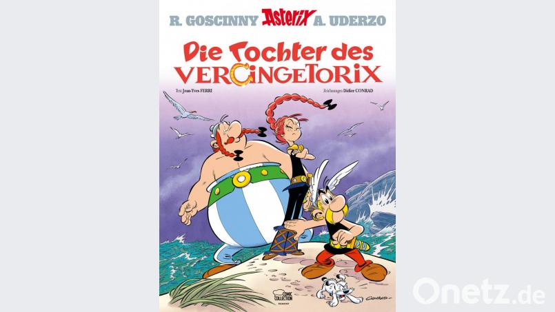Im neuen Asterix-Band beschützen die beiden Comic-Helden ein Mädchen vor den Römern. Bild: Egmont Ehapa Verlag/Asterix,Obelix,Idefix ©2019 Les Éditions Albert René/dpa