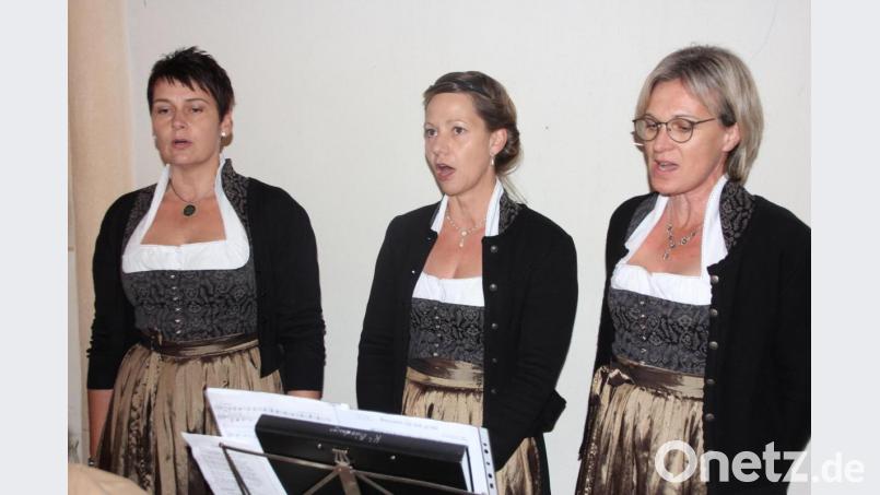 Das Trio &quot;Triangel&quot; aus Waldthurn. Bild: kro