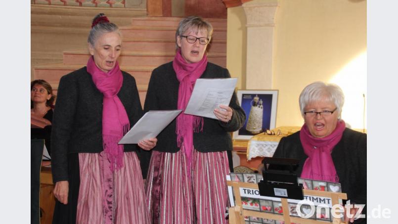 Das Trio &quot;Z&#039;sammg&#039;stimmt&quot; aus Luhe. Bild: kro