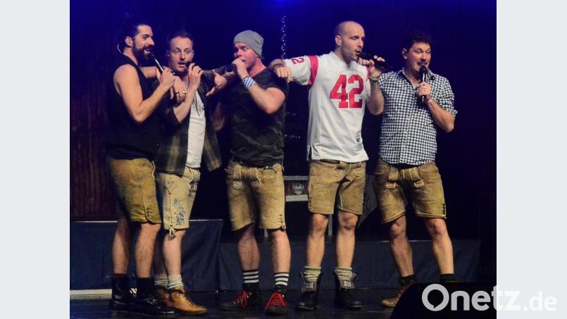 Voxxclub begeistern Weidener Fans. Bild: Kunz