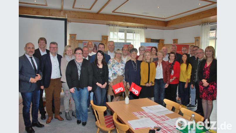 Nominierungsversammlung für die Kreistagswahl: Die SPD-Kandidaten für die Listenplätze 1 bis 30. 	Bild: gsp Bild: gsp