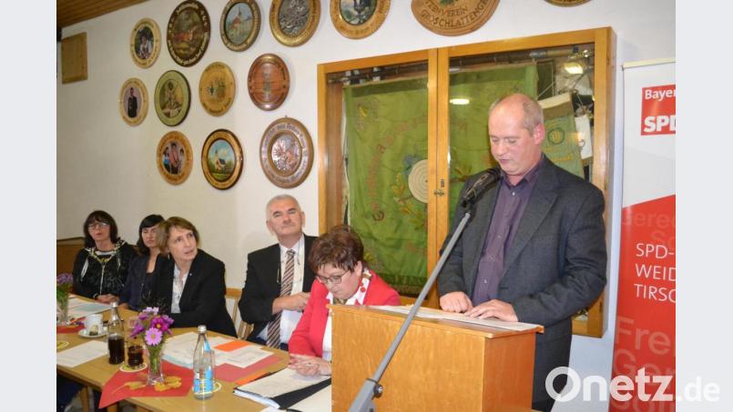 Thomas Döhler bei der Rede. Bild: fue
