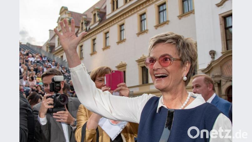 Gloria von Thurn und Taxis bei der der Eröffnung der Thurn-und-Taxis-Schlossfestspiele. Archivbild: Armin Weigel/dpa