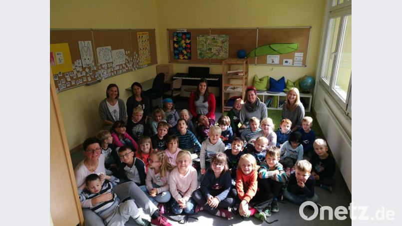 Es handelt sich bereits um die dritte Partnerklasse, die für vier Grundschuljahre nach Fensterbach ausgelagert ist. Bild: exb