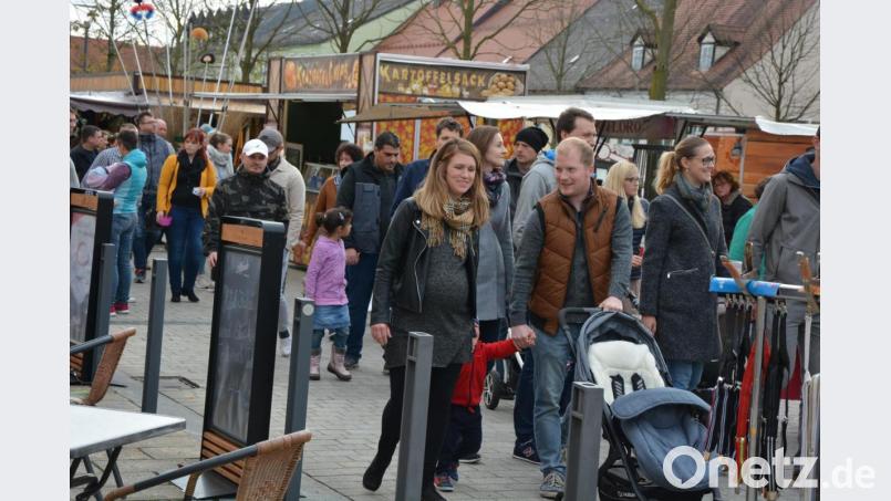Rekordbesuch beim Tirschenreuther Kirchweihmarkt am Sonntag Bild: jr