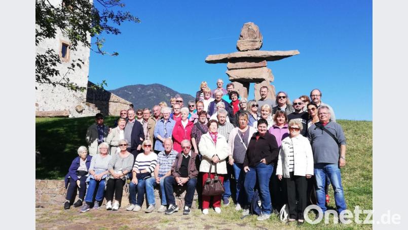 Die Siedler vor dem Mountain Messner-Museum. Bild: bk