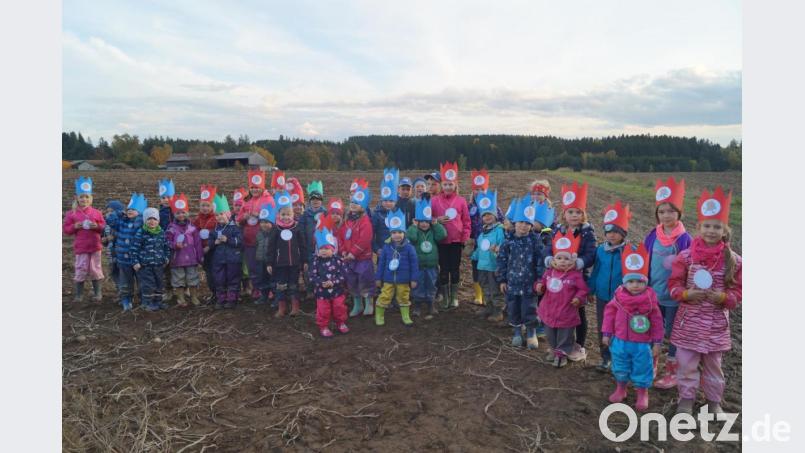 Die erfolgreichen Kartoffelkönige freuen sich bei der Siegerehrung. Bild: fvo