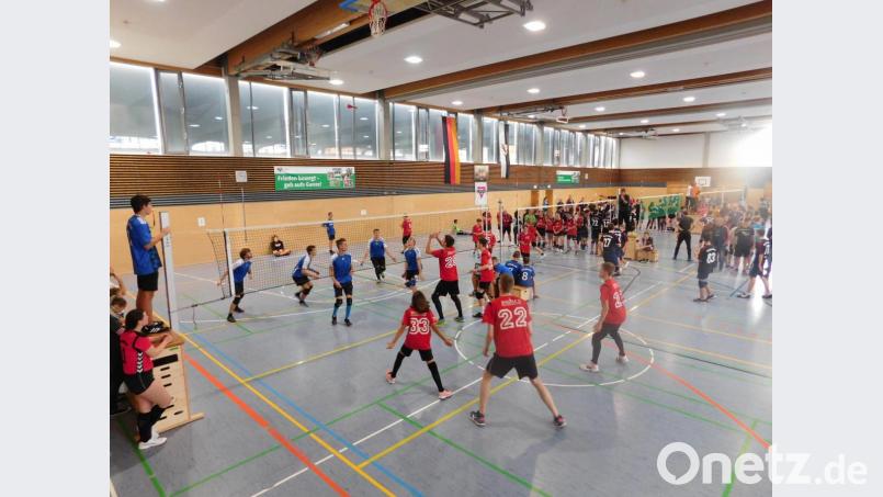 Team Speichersdorf in blau. Bild: hai