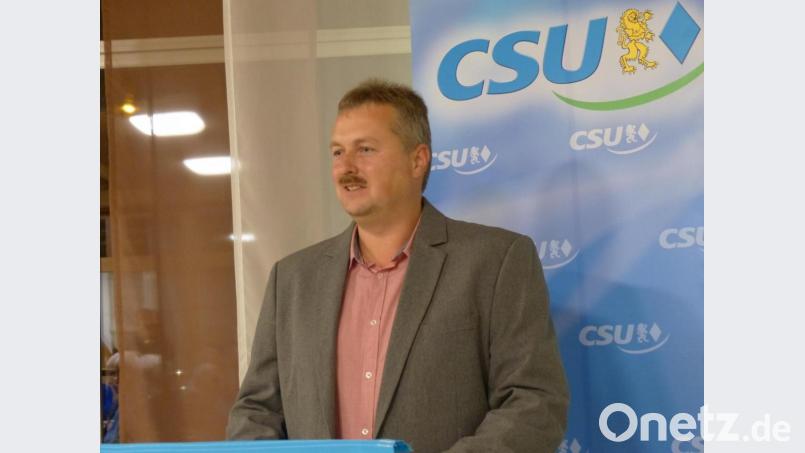 Tobias Forster ist der CSU-Bürgermeisterkandidat von Pirk. Bild: hme