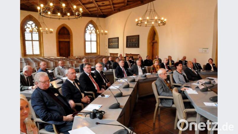 Die Verabschiedung und Amtseinführung beim Weißen Ring ging am Mittwoch im Rathaussaal über die Bühne. Bild: Stephan Huber