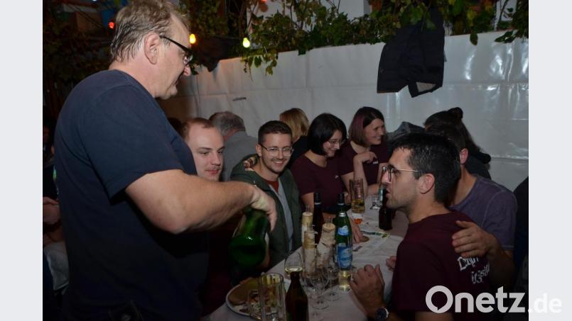 Auch die Etzgersriether Freunde schauen bei den Böhmischbruckern gerne vorbei. Bild: dob