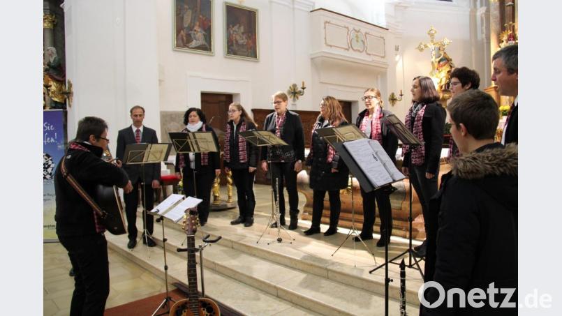 Mit einem wunderschönen Benefizkonzert der Aktion &quot;Lichtblicke&quot; begeisterte der Chor &quot;CantArt&quot; knapp 350 Zuhörer in der Stadtpfarrkirche St. Georg. Bild: prh