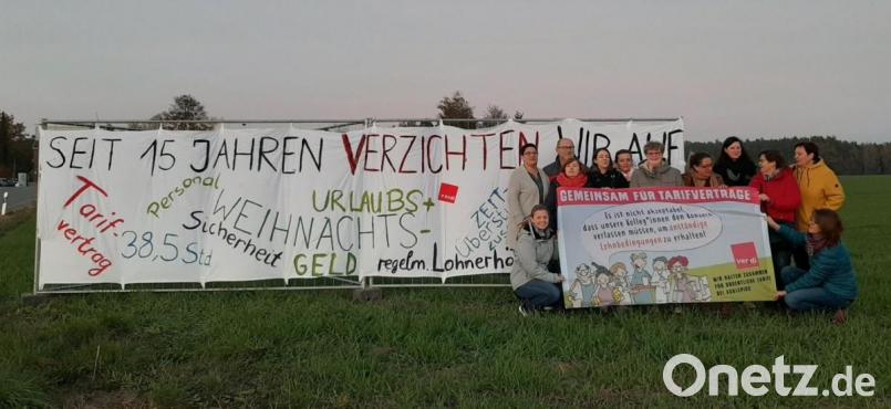 Die Beschäftigten fordern einen Tarifvertrag. Um dem Nachdruck zu verleihen, sprachen sich fast 98 Prozent der Verdi-Mitglieder für Warnstreiks aus. Bild: exb