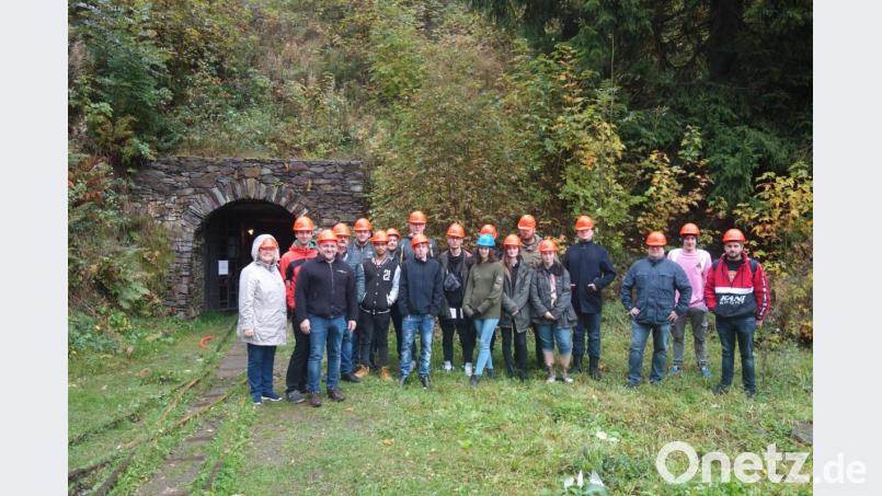 Bei den gemeinsamen Aktionstagen gewannen die Berufsschüler aus Tschechien und der Oberpfalz Einblick in das Uranbergwerk in Jáchymov, in dem politische Häftlinge unter schwersten Bedingungen Zwangsarbeit leisten mussten. Bild: Tanja Fichtner, Projektstelle für Gedenken und Versöhnung/exb