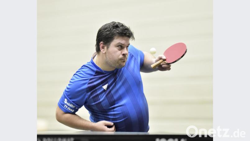 Alexander Nedostup vom TTSC Kümmersbruck holte den wichtigen achten Punkt zum Remis. Bild: Ziegler