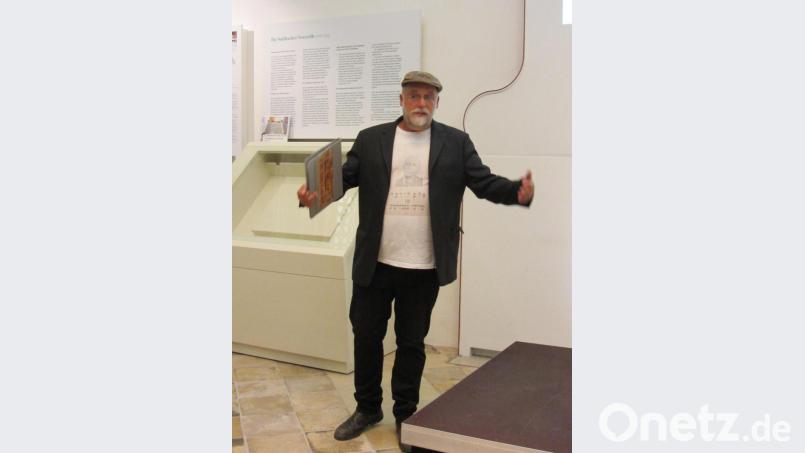 Gebirtig-Biograf Uwe von Seltmann stellte den &quot;Vater des jiddischen Liedes&quot; in Wort, Bild und Ton vor. Bild: aks