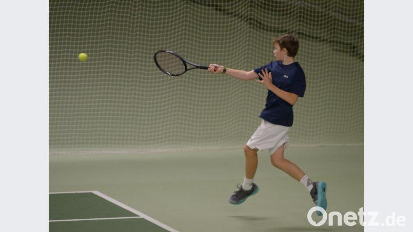 Beim Volvo-Indoor-Cup des TC Amberg am Schanzl treffen spielen Jugendliche zwischen 11 und 16 Jahren. Bild: ref