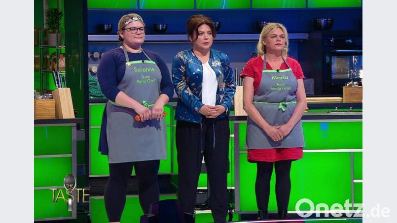 Frauenpower bei "The Taste" im Team von Maria Groß (Mitte). Maria Frank (rechts) schafft es in die siebte Runde und ist am Mittwoch, 13. November, um 20.15 Uhr in Sat.1 zu sehen. Bild: SAT.1