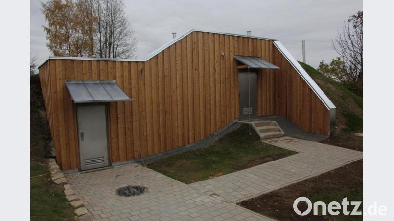 475000 Euro kostete dieser neue Hochbehälter für die Wasserversorgung in Mähring. Bild: kro