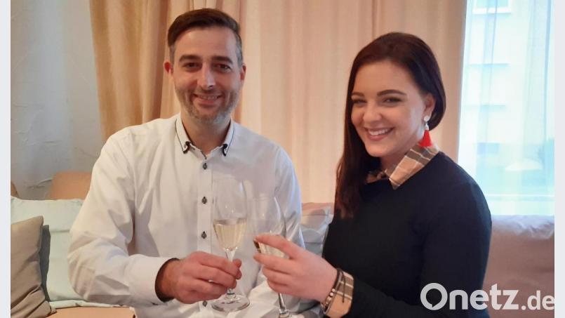 Rebecca Glocker und Manuel Zapf sind das neue Prinzenpaar der Narrhalla Windischeschenbach. Bild: Lowak