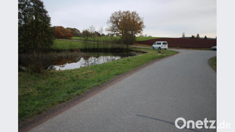 Gern wird hier schnell gefahren. Fahrzeuge sind sogar schon im Weiher gelandet. Der Gemeinderat will nun ein durchgängiges Tempo 70 Limit durchsetzen. Bild: sne