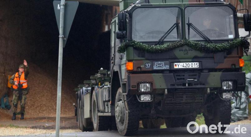 Wegen einer Bundeswehrübung in Winbuch kann es am 12. und 13. November zu Verkehrsbehinderungen kommen. Archivbild: Wolfgang Steinbacher