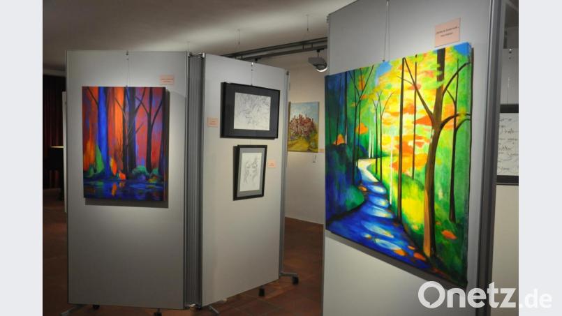 Aktuell zeigen die Mitglieder des Kunstvereins der Kreisstadt im Museumsquartier ihre Werke. Die Ausstellung dauert noch bis 24.November. Bild: ws