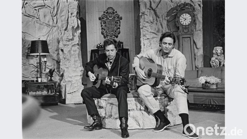 1969 trat Bob Dylan zusammen mit Johnny Cash in dessen TV-Show auf. Bild: Al Clayton/Sony Music Archives