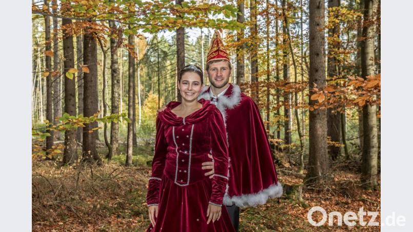 Das Prinzenpaar Katharina I. und Tobias II. Bild: Bernhard Eckstein/exb