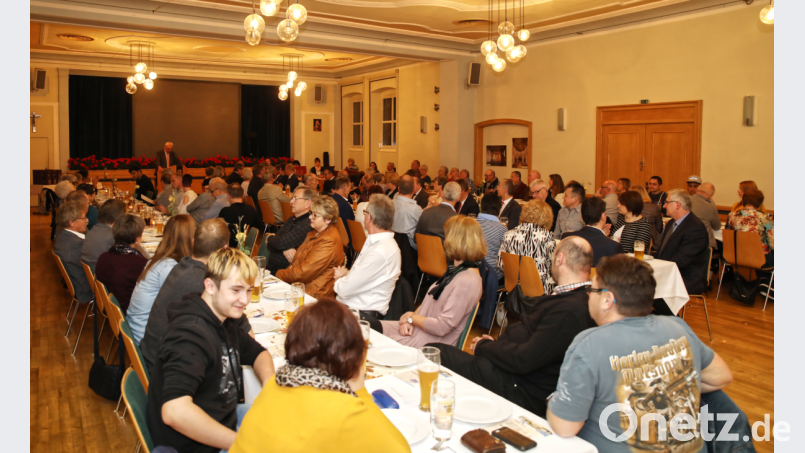Im Kolpinghaus feierte die Gemeinnützige Baugenossenschaft mit einem Festabend ihr 100-jähriges Bestehen. Bild: njn