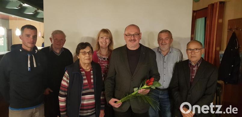 Nominierungsversammlung beim SPD-Ortsverein Freihung (von links): Moritz Lobenhofer, Dritter Bürgermeister Klaus Meißner, Gisela Grünbauer, stellvertretende Landrätin Brigitte Bachmann, Bürgermeisterkandidat Johannes Ott, Harald Weber und Wolfgang Schaepe. Bild: hwr