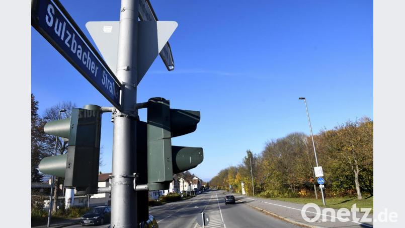 Die Sulzbacher Straße ist wieder in beide Richtungen befahrbar. Bild: Petra Hartl